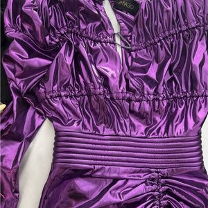 Zhivago Mini Purple Dress